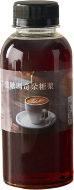 JJ蛋糕烘焙 焦糖瑪奇糖漿 咖啡奶茶甜點調味, 500g, 1個裝
