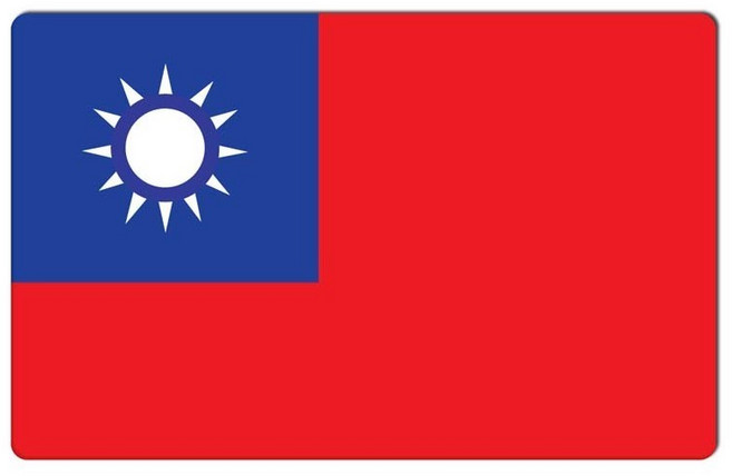貼貼王國 台灣國旗 悠遊卡貼紙