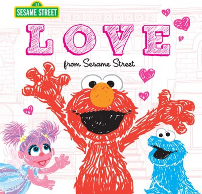 (英文圖書) Love: From Sesame Street 精裝版, Sourcebooks Wonderland, 英文
