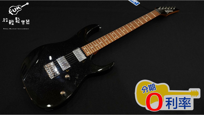 IBANEZ GRG121SP BKF 電吉他 GIO RG 公司貨，全館免運，輕鬆享受演奏樂趣, 詳見包裝, 1個