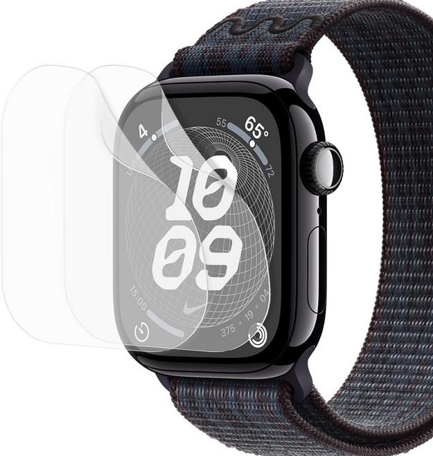 Araree Apple Watch 10代 抗刮螢幕保護貼(2片裝), 46mm