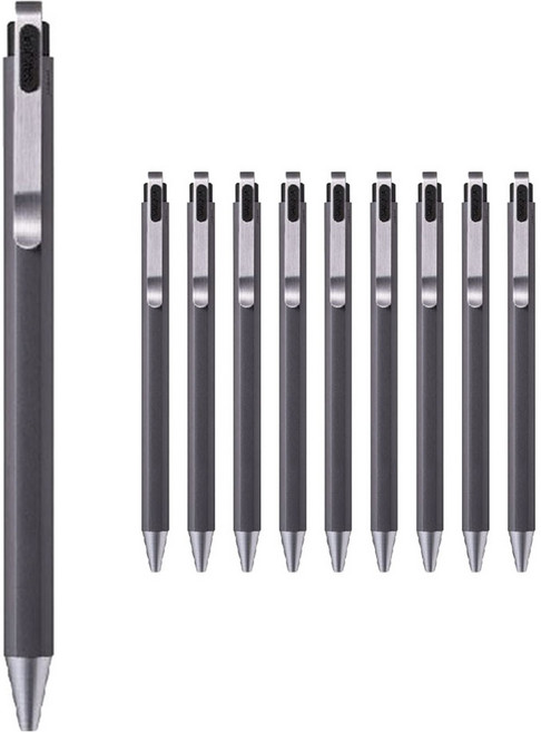 SAKURA Ballsign iD PLUS中性筆 0.5mm, 10個, 黑醋栗黑