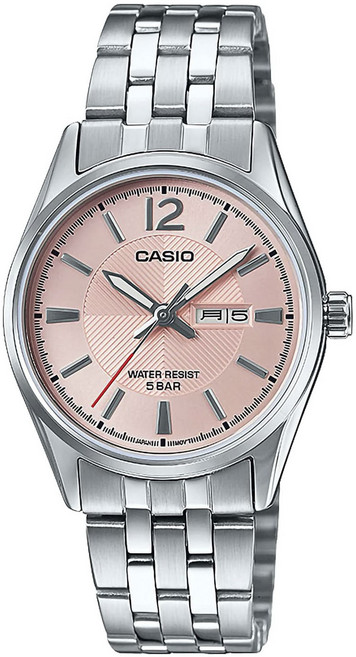 CASIO 卡西歐 女款5Bar防水金屬手錶 LTP-1335DJ-5AJF