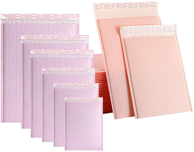 收納部屋 粉彩氣泡信封袋 防震氣泡袋 包裹寄送必備, 1個