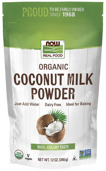 Now Real Food 椰奶粉, 1包, 340g