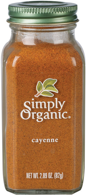 Simply Organic 辣椒粉, 1瓶, 82g