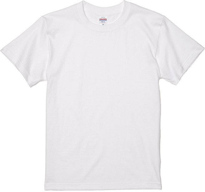 United Athle UA 3500101 5.6OZ 素面短T 超耐洗, 白色