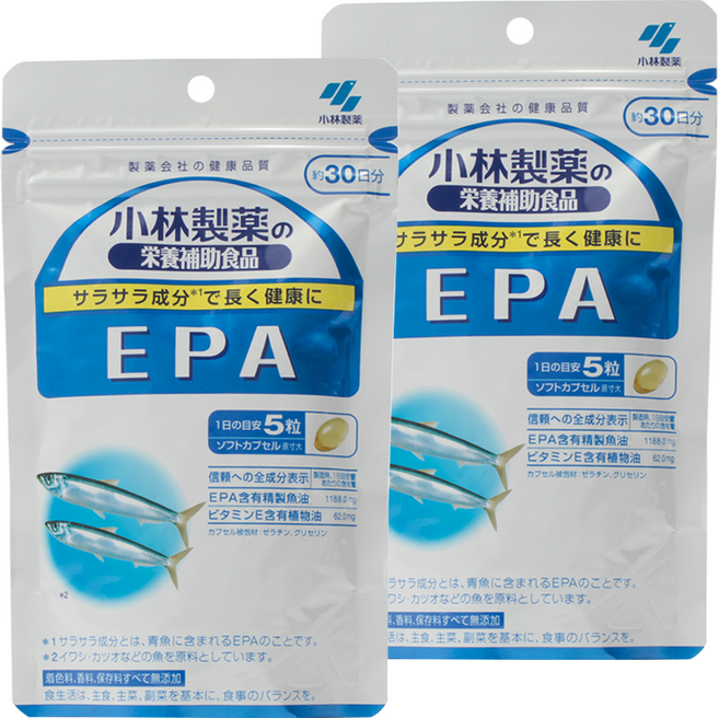KOBAYASHI 小林製藥 EPA魚油軟膠囊, 2包, 150顆