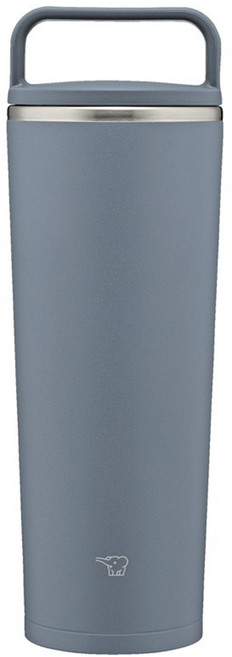ZOJIRUSHI 象印 保冷保溫 不滲漏 附把手 隨行杯 400ml 都會藍 SXJS40AM, 1個, 0.4L