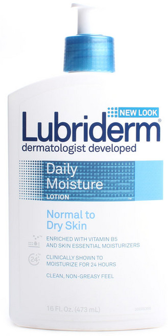 Lubriderm 每日保濕乳液, 1個, 473ml