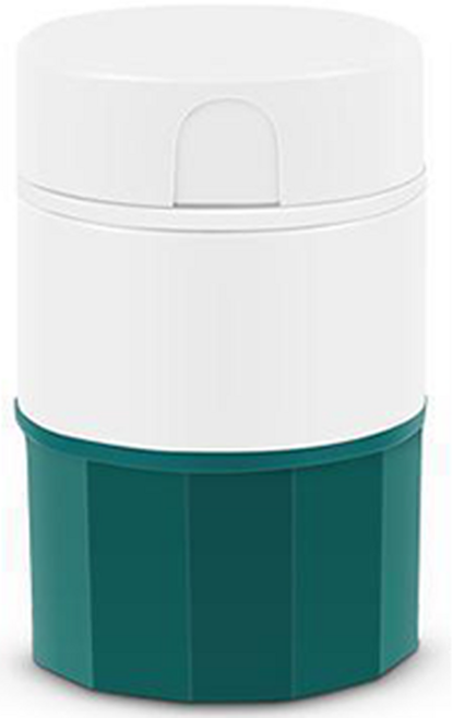 萬事屋 便攜式四合一磨藥器, 切藥盒, 1個