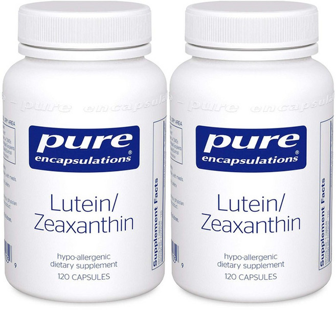 Pure Encapsulations 葉黃素玉米黃素膠囊, 120顆, 2罐