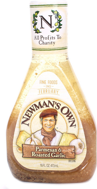 NEWMAN'S OWN 帕馬森起司烤大蒜醬, 1個, 473毫升