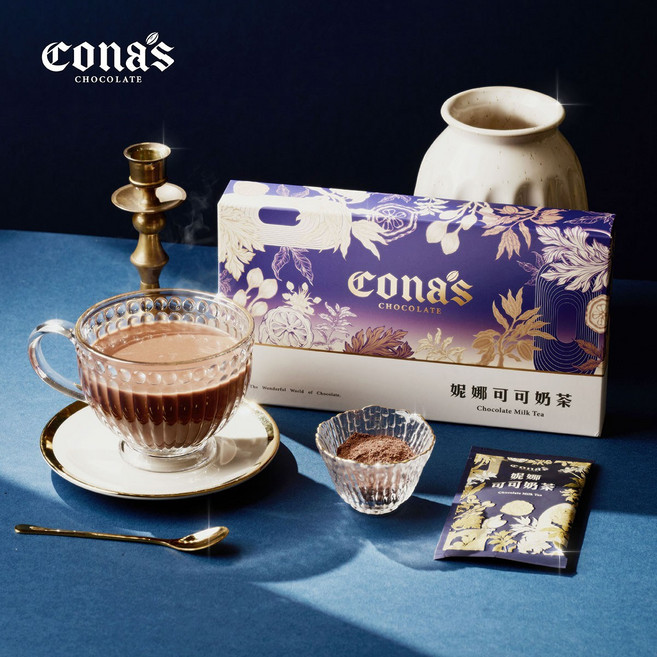 可可奶茶, 20g, 1盒裝, 10個裝
