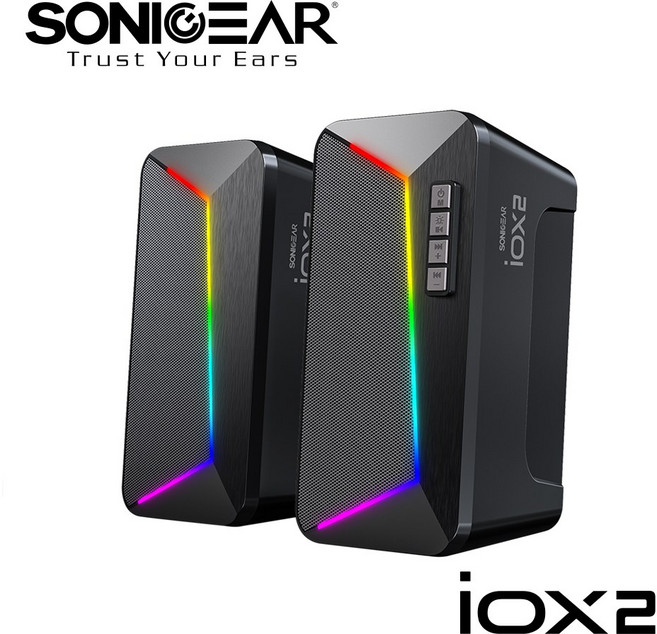 SonicGear iOX 2 USB藍牙音箱, 黑色
