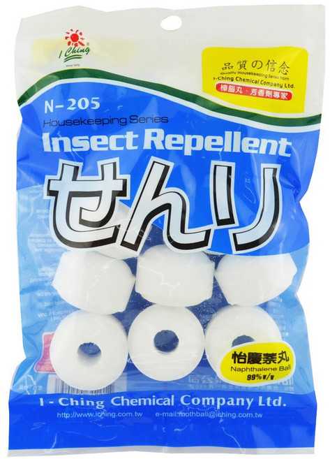 怡慶 I-Ching 大奈丸 樟腦丸 N-205, 12入