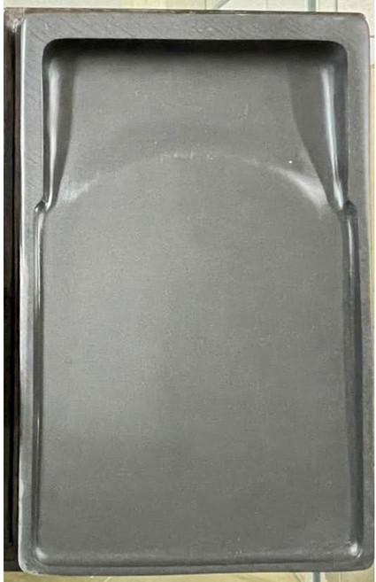 耕硯齋 歙硯九江硯-長方形-9吋加厚門字形歙硯-龍尾老坑-龍尾新坑-安徽硯-質地細膩發墨快, 詳見包裝