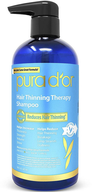 pura d'or 活絡頭髮洗髮精, 1瓶, 473ml