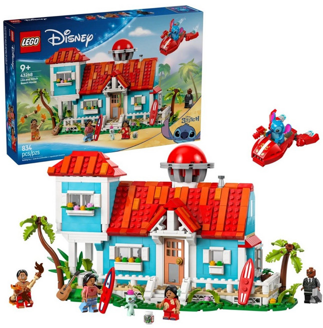[Home&Brick] LEGO 43268 《星際寶貝》海灘小屋, 詳見包裝, 1個