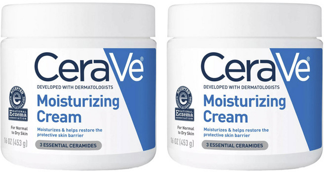 CeraVe 適樂膚 保濕霜, 453g, 2罐