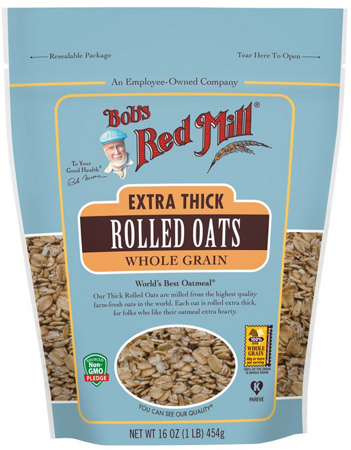 Bob's Red Mill 全穀物傳統燕麥片, 1袋, 454g