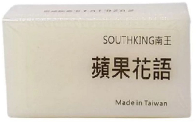SOUTHKING南王 蘋果花語香皂, 100g, 1個