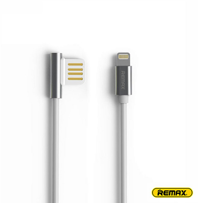 瑞斯 Remax RC-054i Apple Lightning 高速傳輸線, 1個, 100cm, 白