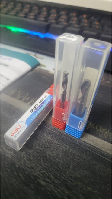 壓克力專用單刃螺旋銑刀 廣告雕刻機鎢鋼刀具 pvc亞克力雕刻刀, 4*15