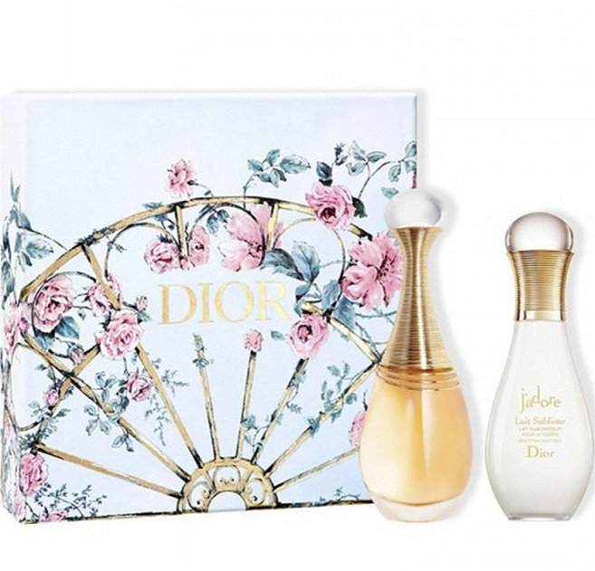 DIOR 迪奧 J'adore淡香精 50ml+潤膚乳 75ml, 1組
