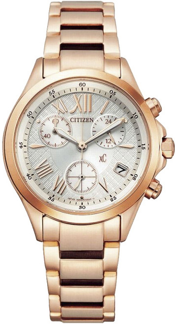 CITIZEN XC Eco Drive女款金屬手錶 FB1403-53A