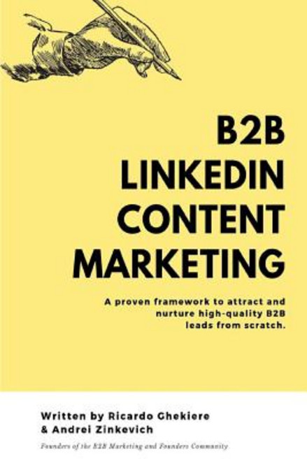 B2B LinkedIn Content Marketing 平裝版, Blurb, 英文