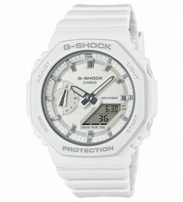 CASIO 卡西歐 G-SHOCK WR 20BAR 女性防護運動手錶 GMA-S2100-7AJF