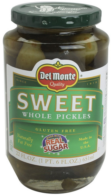 Del Monte 酸黃瓜, 1個, 651毫升