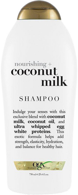 ogx 椰奶滋養洗髮精, 1個, 750ml