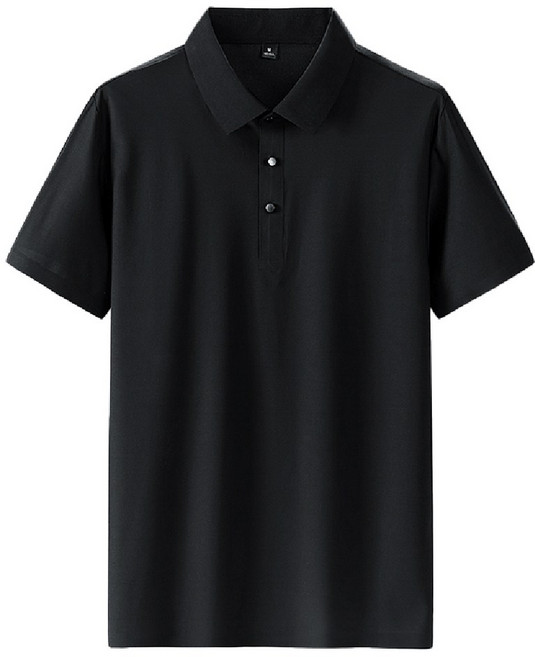 冰絲立領涼感短袖POLO衫