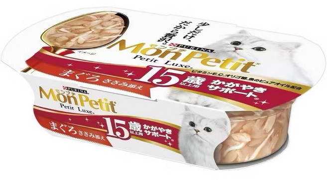 MonPetit 貓倍麗 珍饌貓餐盒 貓咪濕糧 營養豐富, 雞肉、鮪魚, 57g, 1個