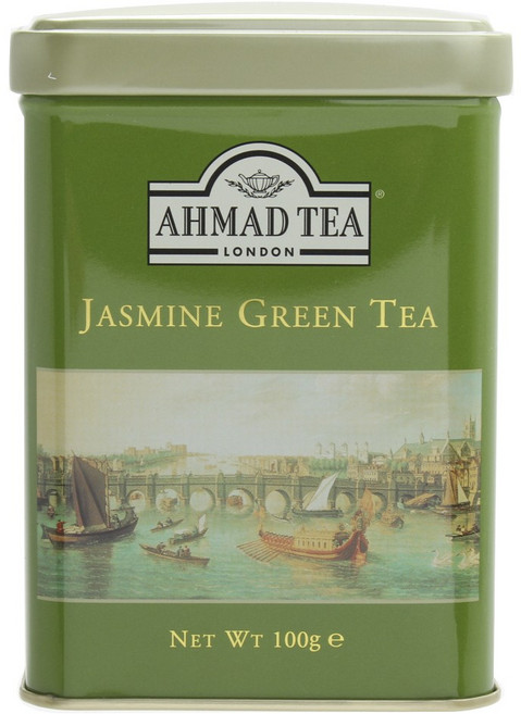 AHMAD TEA 茉莉綠茶, 100g, 1入, 1個