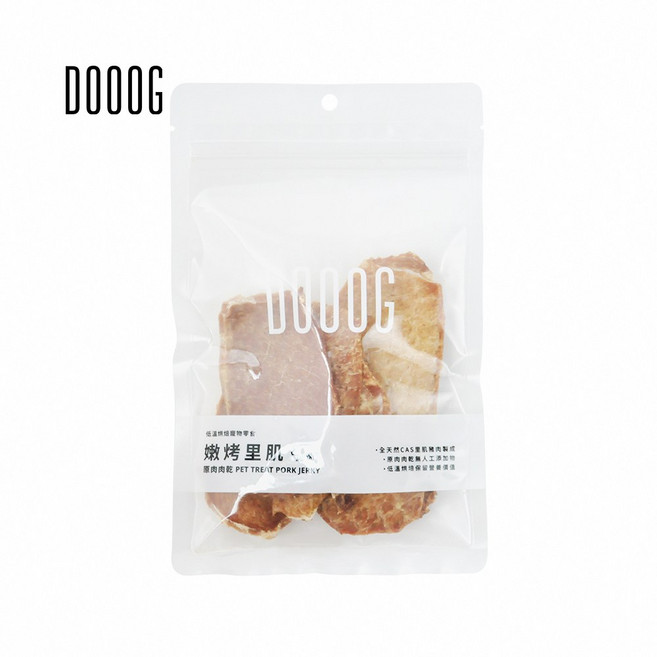 DOOOG 寵物零食, 50g, 1個, 豬肉