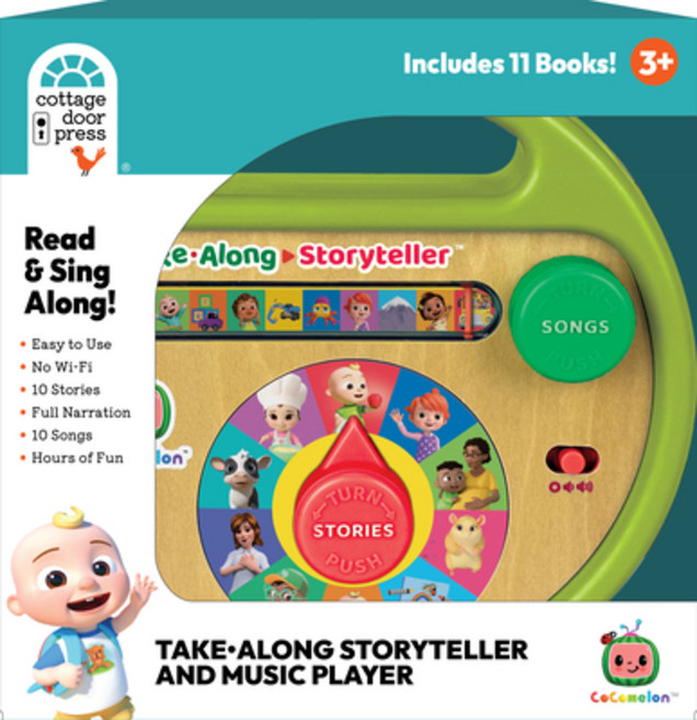 (英文圖書)Cocomelon: Take-Along Storyteller 精裝版, Kids Toys & Games, 英文