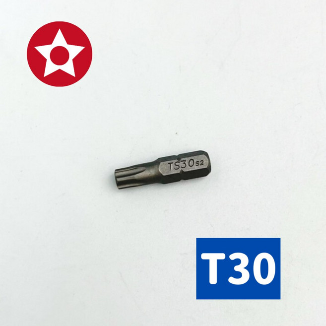 梅花星型起子頭 25mm 6.35mm 台灣