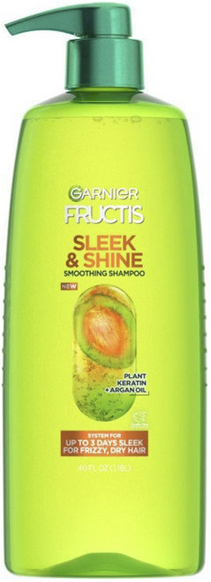 GARNIeR 卡尼爾 Fructis植物性角蛋白&摩洛哥堅果油亮澤洗髮精, 1.18L, 1瓶