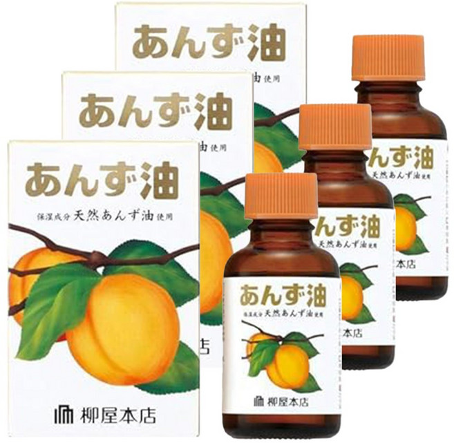 YANAGIYA 柳屋深層護髮杏核精油, 3個, 30ml