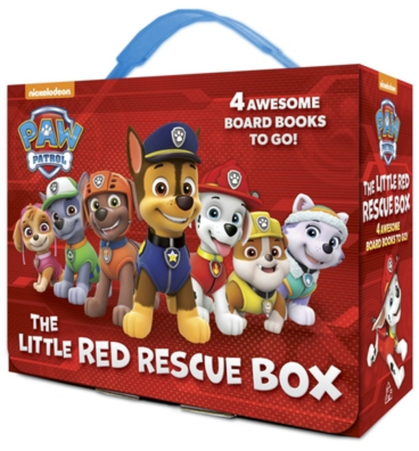 (英文圖書)The Little Red Rescue Box (Paw Patrol): 4 Board Books Boxed Set, Random House Books for Youn..., 英文, 盒裝套書