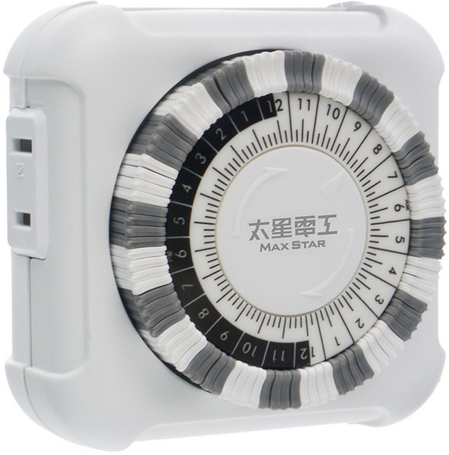 太星電工 省電家族2P機械式定時器 節能定時, 1個, OTM406A