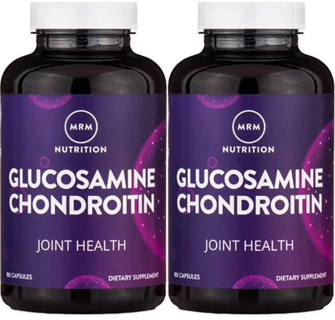 Mrm 葡萄糖胺&軟骨素膠囊, 180顆, 2罐