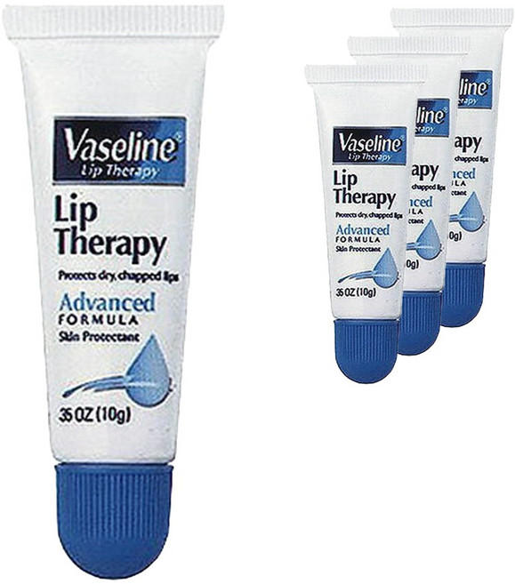 Vaseline 凡士林 高級配方潤唇膏, 4個