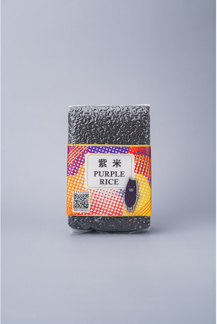 御皇米 紫米 / 黑糯糙米, 600g, 12包