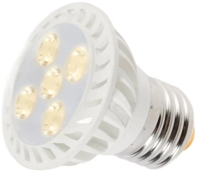 E27頭 5W 杯燈 110V-220V 投射燈 崁燈, 1個, 暖色