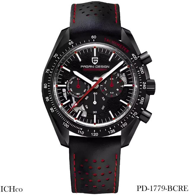 美國Pagani Design PD-1779 Seiko VK63系列三眼錶計時錶-手錶男錶賽車錶生日禮物情人節禮物