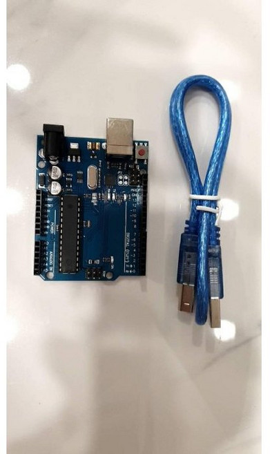 Arduino UNO R3 開發學習板 ATmega16U2 晶片 附 USB 傳輸線